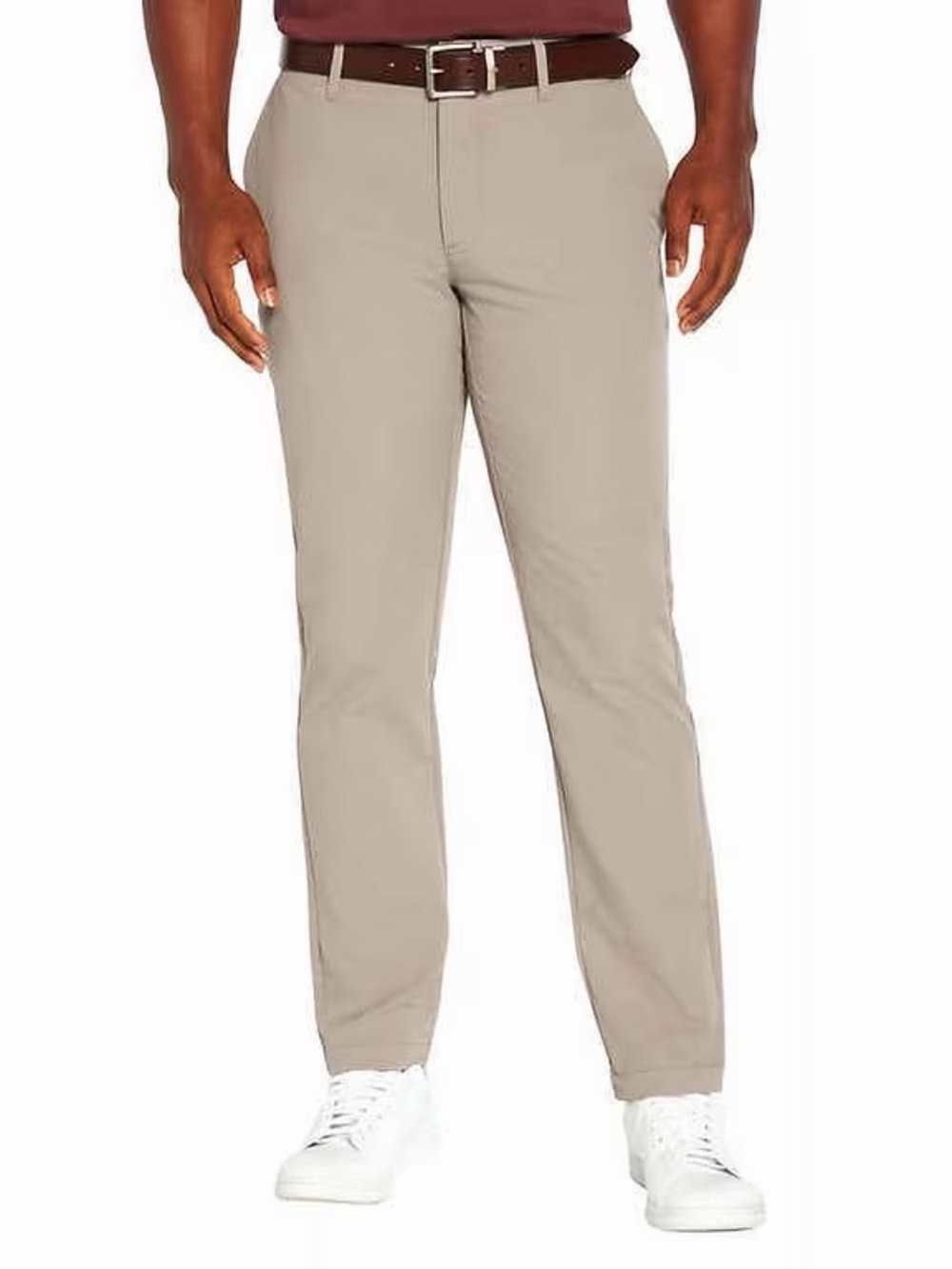 Banana Republic Dawson Chinos Men’s 35x32 Relaxed Fit Khaki Flat Front Y20